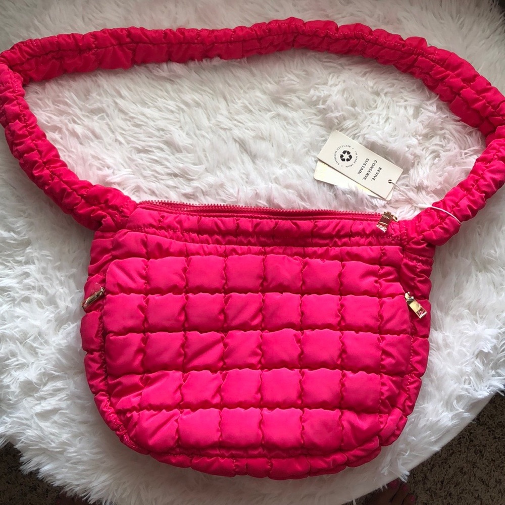 Urban Expressions NWT duffel crossbody hot pink